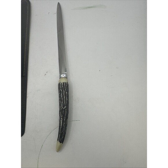 2 Vintage Crystal And Antler Or bone Letter Mail Opener Japan - Picture 11 of 11